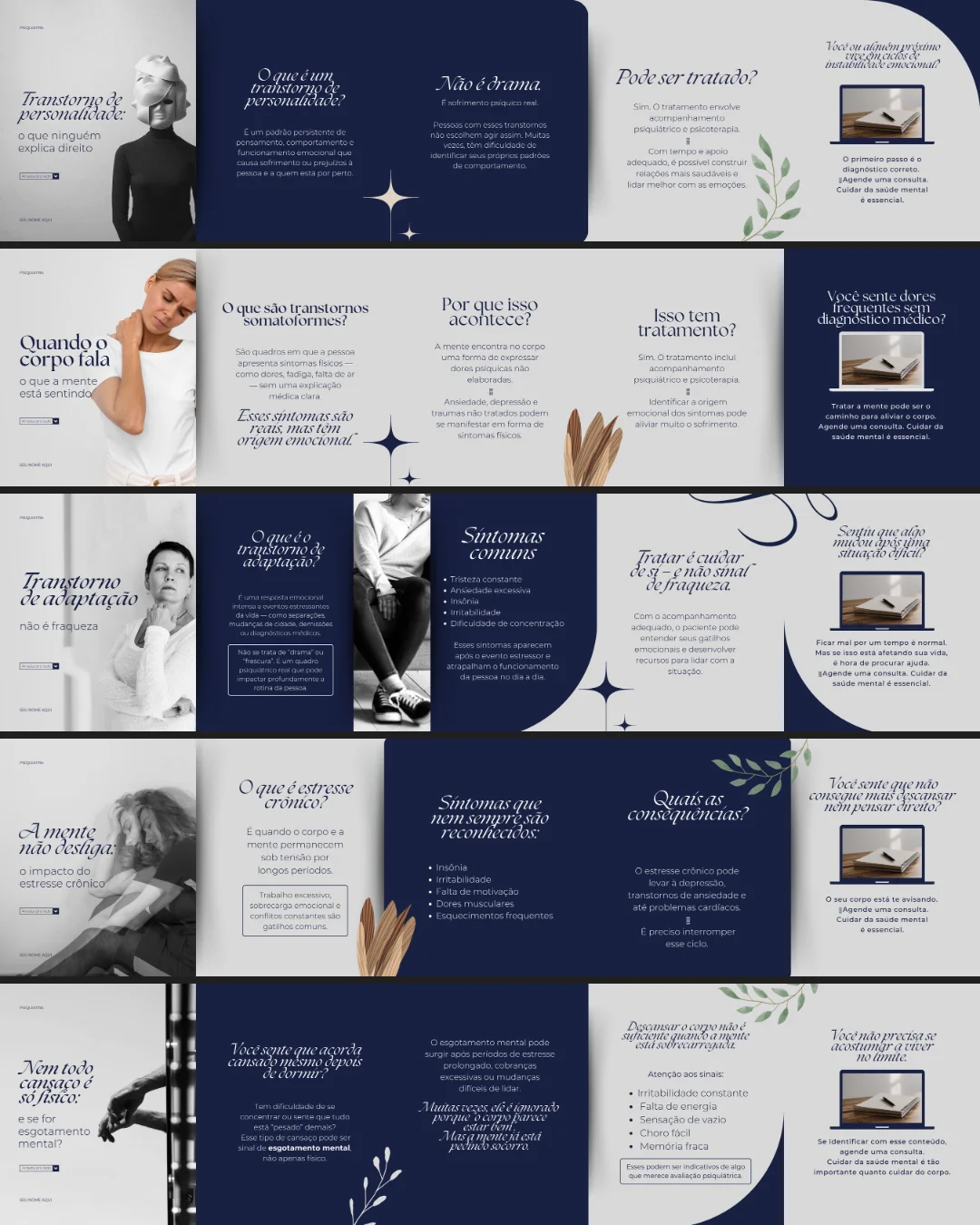 Templates de carrossel